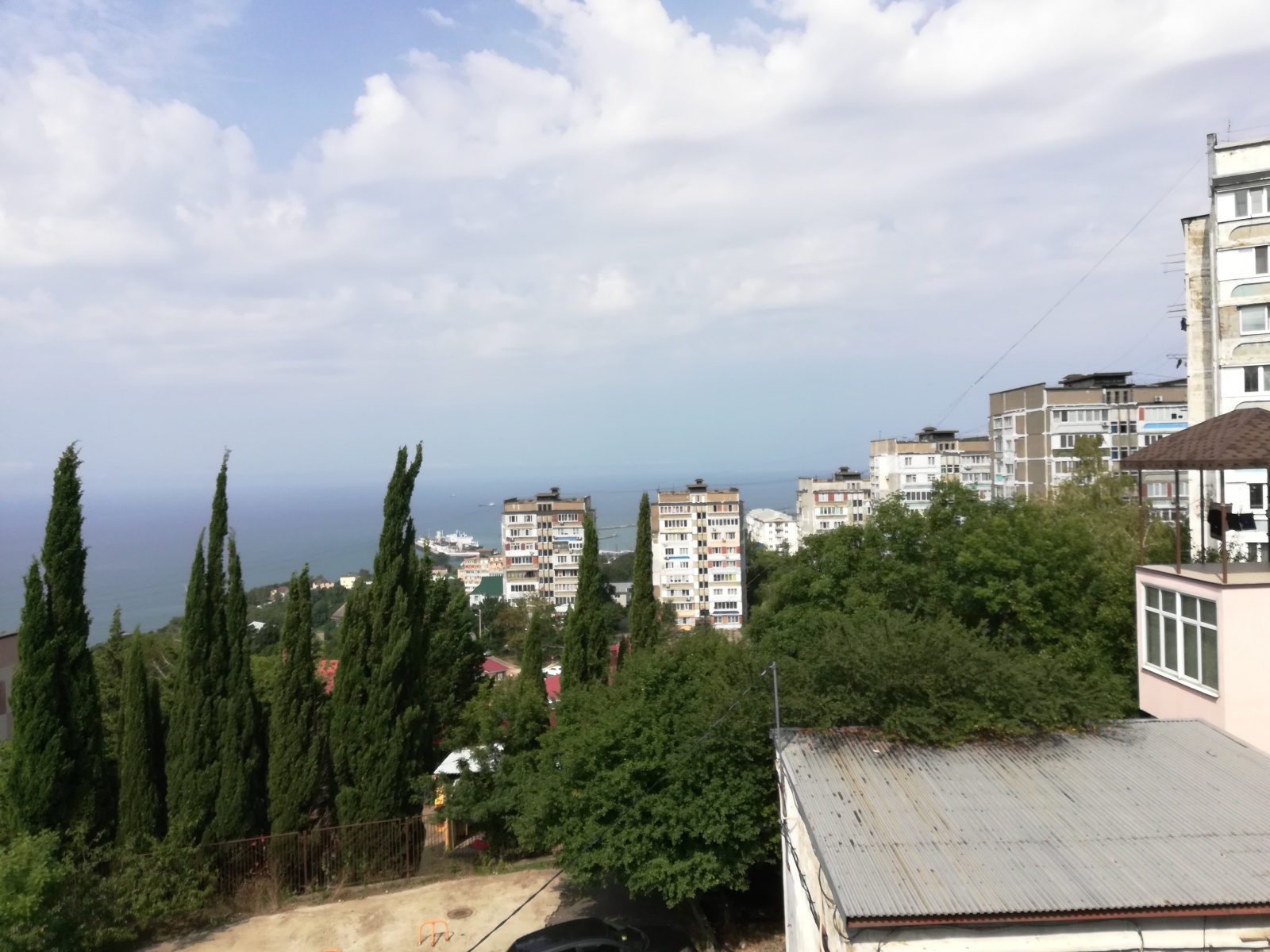  Cтудия с видом на море